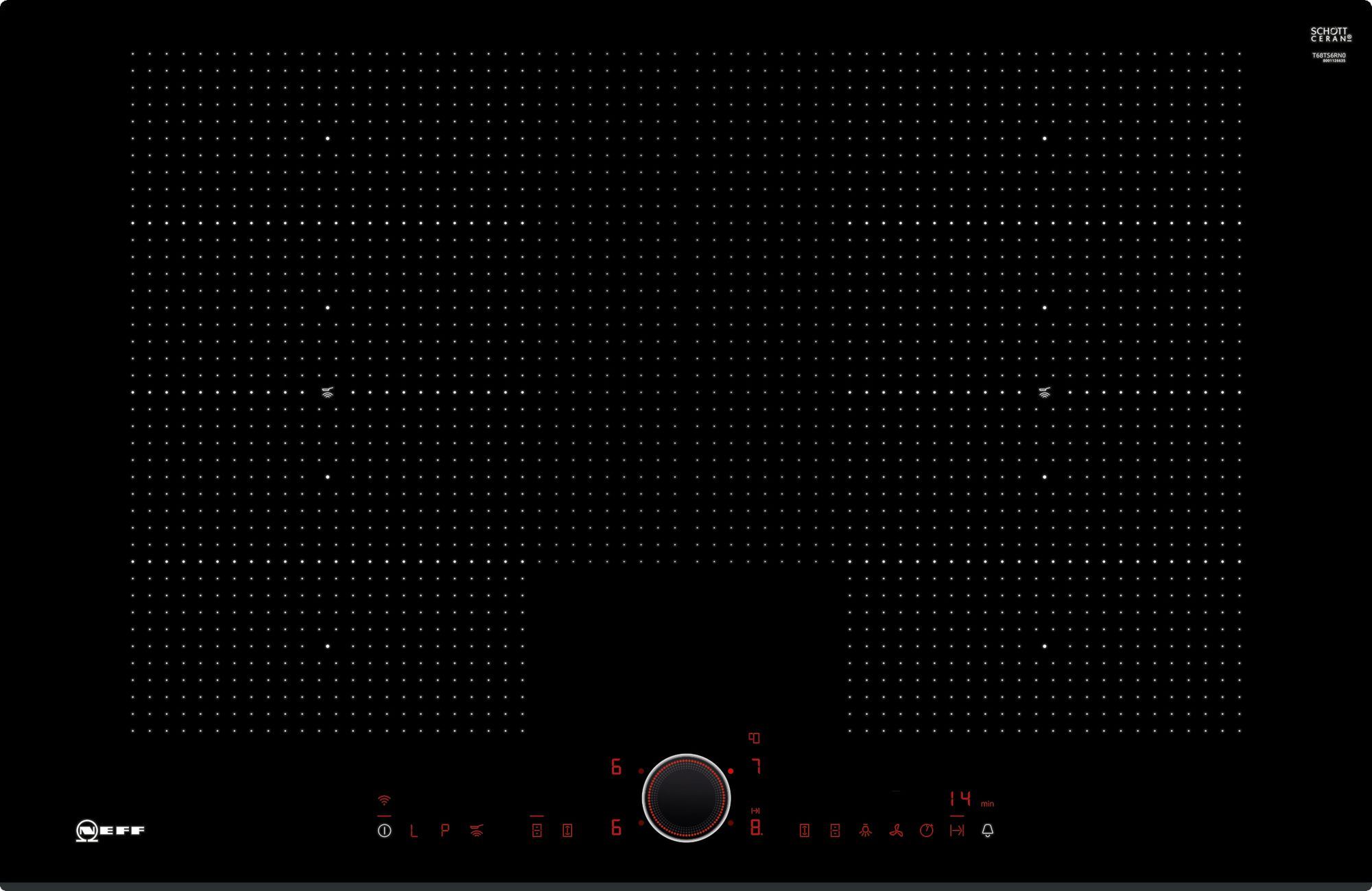 Neff N 90 T68FS6RX2 Table de cuisson à induction 4 plaques de