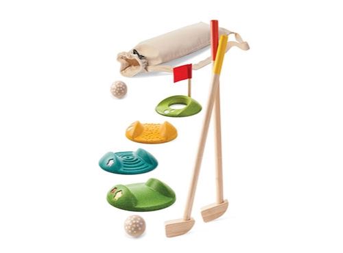 Mini golf double en bois Plan Toys
