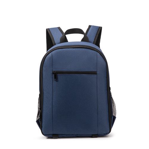 Sac à appareil photo pour photographie décontractée, compatible avec les appareils photo reflex, couleur bleu marine, dimensions 35×13×29 cm
