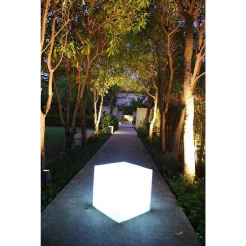 Cube lumineux 40cm - Blanche