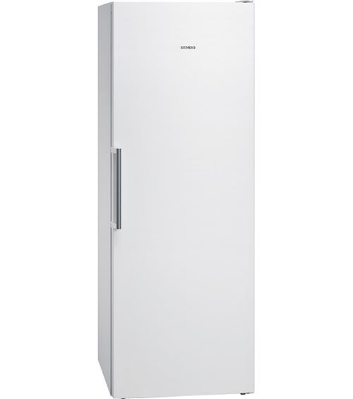 Siemens iQ500 GS58NAWDV - Congélateur - congélateur-armoire - pose libre - largeur : 70 cm - profondeur : 78 cm - hauteur : 191 cm - 360 litres - Classe D - blanc