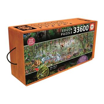 Educa 16066 Puzzle Classique Vie Sauvage 33600 Pieces Puzzle fnac Belgique