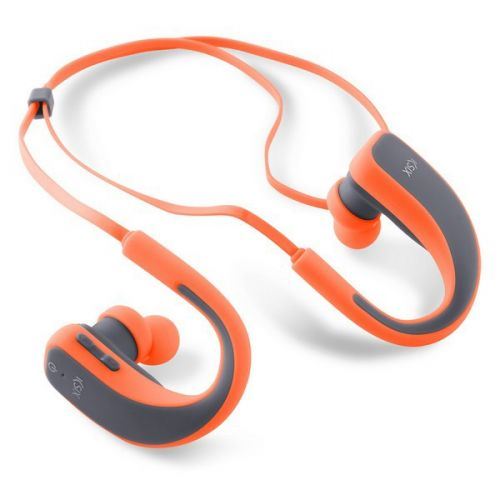 KSIX Go & Play Sport 2 écouteurs Sans-Fil Avec Microphone Gray Orange