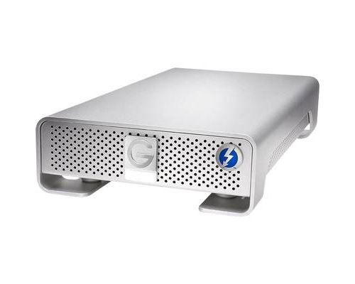 G-Technology G-DRIVE GDRETHU3EB100001BDB - Disque dur - 10 To - externe (de bureau) - USB 3.0 / Thunderbolt - 7200 tours/min - dissipateur de chaleur intégré - argent