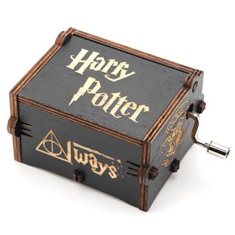0€01 sur Boîte à musique à manivelle en bois mécanique Noir Harry Potter -  Boite à musique - Achat & prix