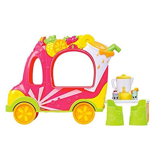 Shopkins – Smoothie Truck – Camion de Jus de Fruits – Véhicule + 2 Mini Figurines
