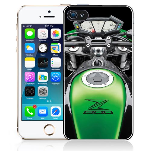 Coque pour iPhone 5C kawasaki z800 moto