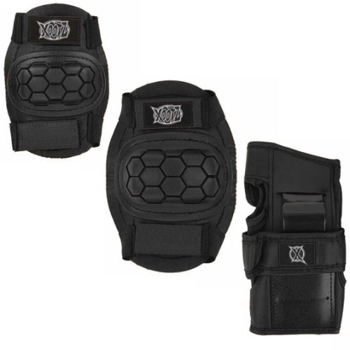 Xootz Set protection noir taille junior M