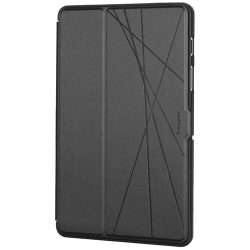 Targus Click-In - Étui à rabat pour tablette - polyuréthanne thermoplastique (TPU) - noir - 11 - pour Samsung Galaxy Tab S7