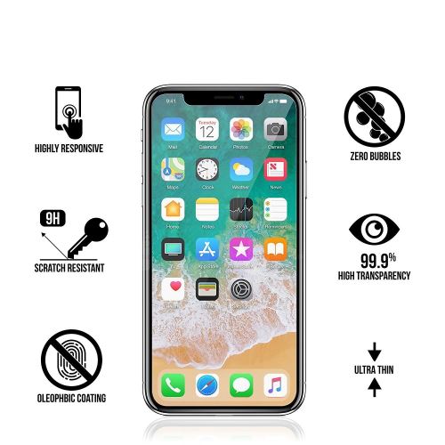 Verre Trempe pour iPhone 11 - Film Vitre Protection Ecran Ultra Resistant  [Phonillico®] - Protection d'écran pour smartphone à la Fnac