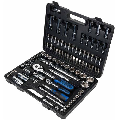 Ks Tools Jeu De Clé À Cliquet 96 Pcs Chromeplus 918.0796 - Image 1