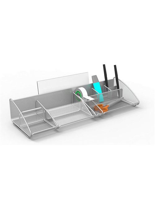 Alba Métal Meshboard M Organisateur De Bureau Avec Rangements Multiples