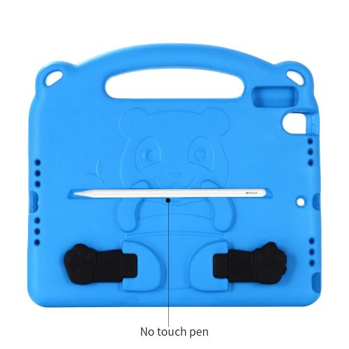 Coque en TPU motif panda EVA antichoc avec béquille bleu pour votre Apple iPad 10.2 (2019)