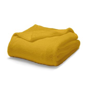 Today - Couverture Moelleuse 180 x 220 cm - Jaune - 1