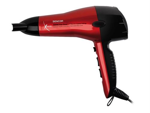 Sencor Xseries SHD 6600 - Sèche-cheveux - rouge/noir