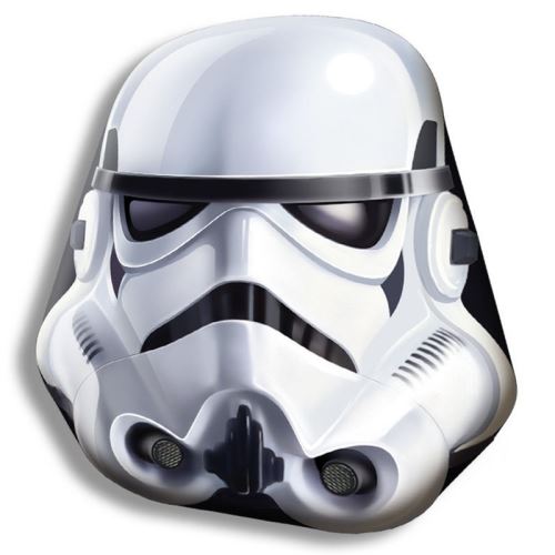 Coussin star wars forme Stormtrooper 40 cm velour