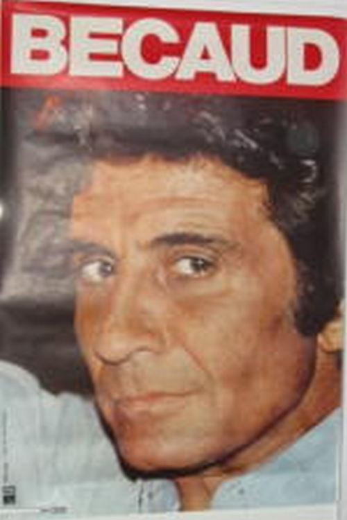 Becaud Gilbert - 80x120 cm - AFFICHE / POSTER