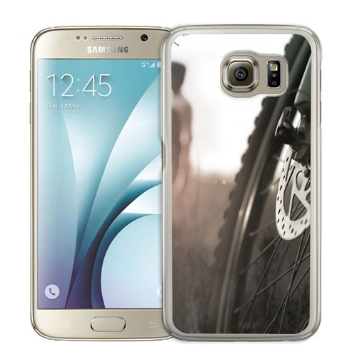 Coque pour Samsung Galaxy S6 Edge vélo bike macro