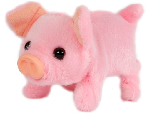 Take Me Home peluche Porcelet junior 14 cm en peluche rose