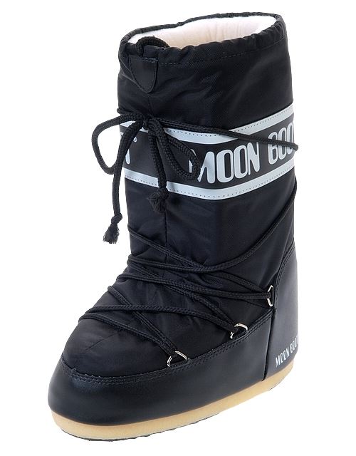 Bottines Tecnica Nylon noir moon boot Noir taille : 45-47 réf : 89806