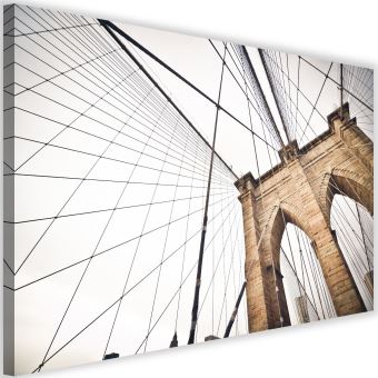 Tableau photo pont de Brooklyn New York - Impression sur toile