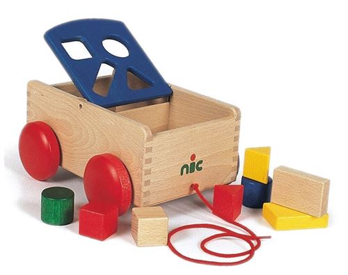 Nic chariot pour jeux de formation 23 cm multicolore/bleu