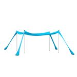 SoBuy OZT02-HB Tente de Plage Portable, Abris de Plage Lycra Polyester Anti UV UPF30, Parasol de Plage, Idéal pour Les Plages, la pêche, Les Pique-niques, Turquoise