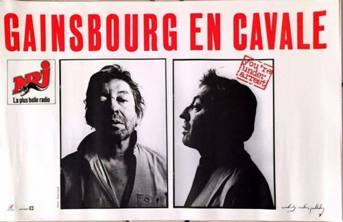 Serge GAINSBOURG - 80x120 cm - AFFICHE / POSTER