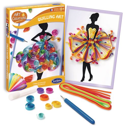 Sentosphère - Quilling art - robes de rêve