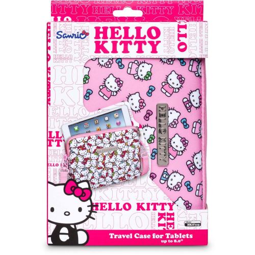 Pochette de protection Hello Kitty pour tablettes de 5 à 8 pouces