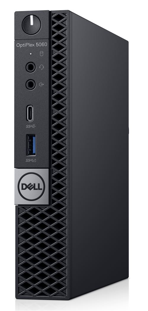 PC de bureau Dell optiplex 5060 mff - i5-8500t - 8gb - 256gb ssd - windows 10 pro - uhd 630 - clavier+souris - garantie 3 ans basique j+1