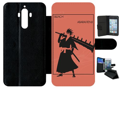 Etui à rabat huawei mate 9 bleach abarai renji