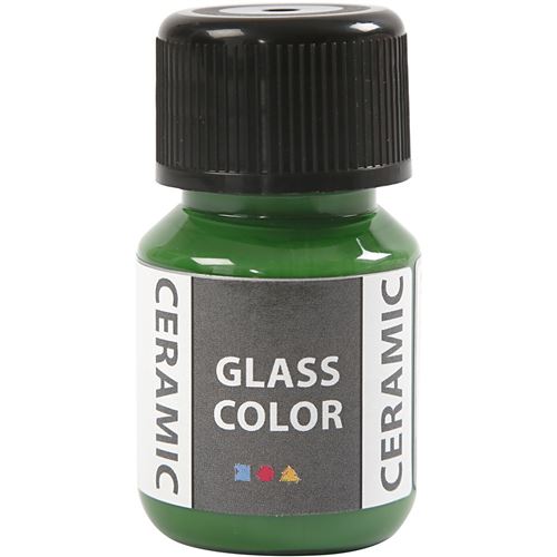 Creotime peinture céramique Verre Couleur Verre 35 ml vert