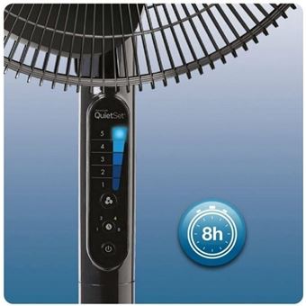 Ventilateur sur pied Honeywell QuietSet HSF600BE4 40 W Noir