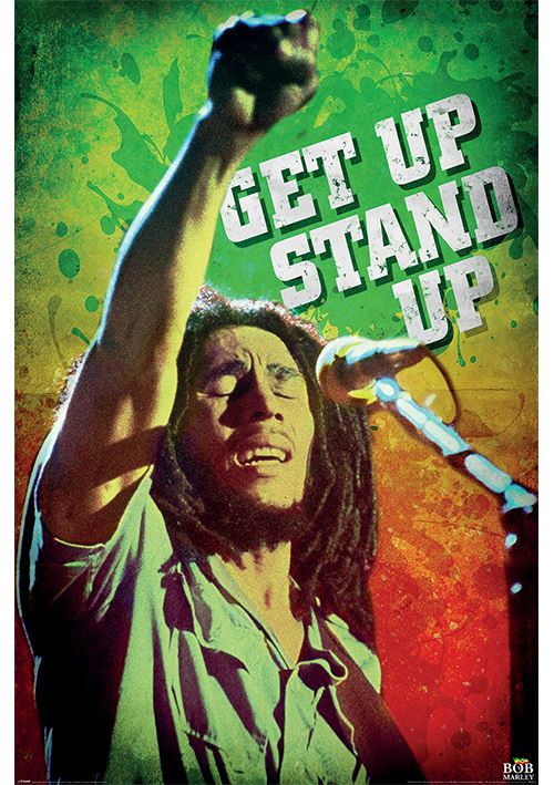 Affiche Bob Marley - Get Up Stand Up - 61x91,5cm