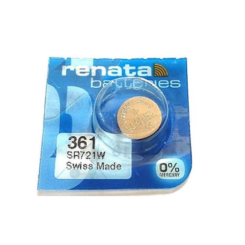 Blister de 1 Pile bouton oxyde argent X361 SR721W