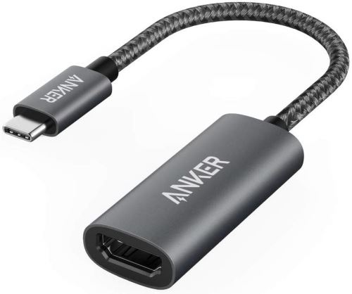 Anker PowerExpand + - Adaptateur vidéo - USB-C mâle pour HDMI femelle - 15.2 cm - noir - support 4K