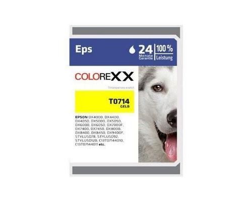 COLOREXX Premium - jaune - cartouche d'encre (alternative for: Epson T0714)