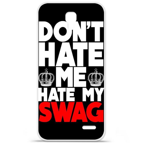 Coque en silicone Orange Roya - Swag Hate