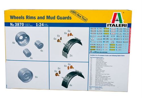 Italeri - Jantes et garde-boue