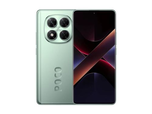 Xiaomi POCO X7 - 5G smartphone - double SIM - RAM 8 Go / Mémoire interne 256 Go - écran OEL - 6.67 - 2712 x 1220 pixels (120 Hz) - 3 x caméras arrière 50 MP, 8 MP, 2 MP - front camera 20 MP - vert