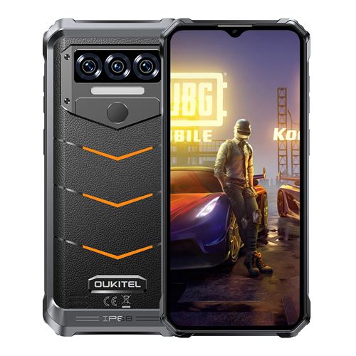 4G Smartphone OUKITEL WP38 6.52” 256GO Dual sim-Orange