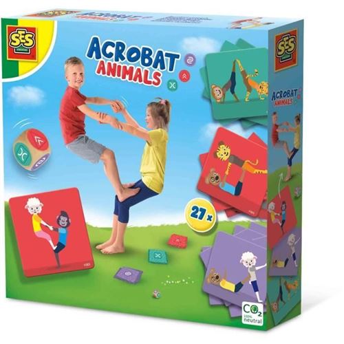 Animaux Acrobates - Jeu d'Adresse - Activité Hilarante pour Le Jeu en Plein Air