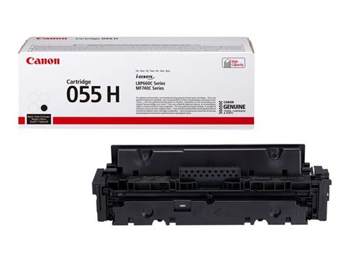Canon 055 H - Hoge capaciteit - zwart - origineel - tonercartridge - voor imageCLASS LBP664, MF745; i-SENSYS LBP663, LBP664, MF742, MF744, MF746; Satera LBP662