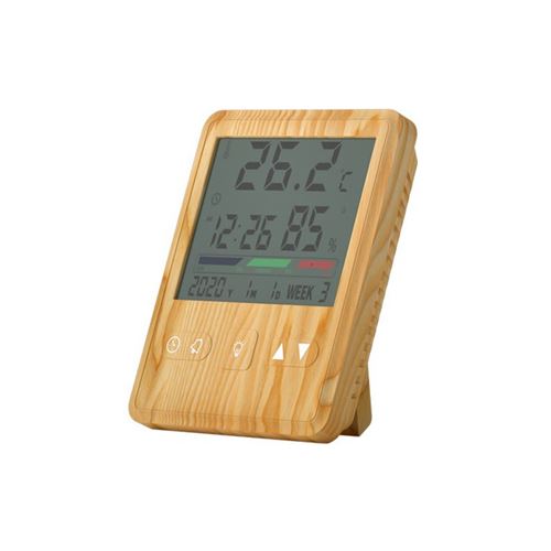 Thermomètre pour intérieur digital, EQUATION, noir