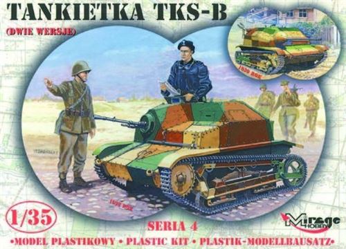 Non Communiqué Tks-B Tankette - 1:35E - Mirage Hobby
