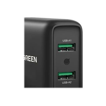 UGREEN Chargeur sans Fil 2 en 1 Chargeur a Induction Compatible