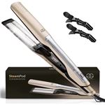 Lisseur Vapeur Golden Goods Steampod Pro Champagne- 10 réglages de température jusqu'à 230°C