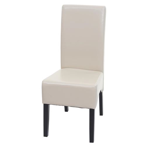 Mendler - Chaise Latina - Dossier Haut - Beige - 100 cm - Image 3