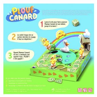 Plouf canard - jeu cooperatif en famille